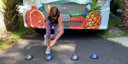 BOSU® Balance Pods Backyard Workout