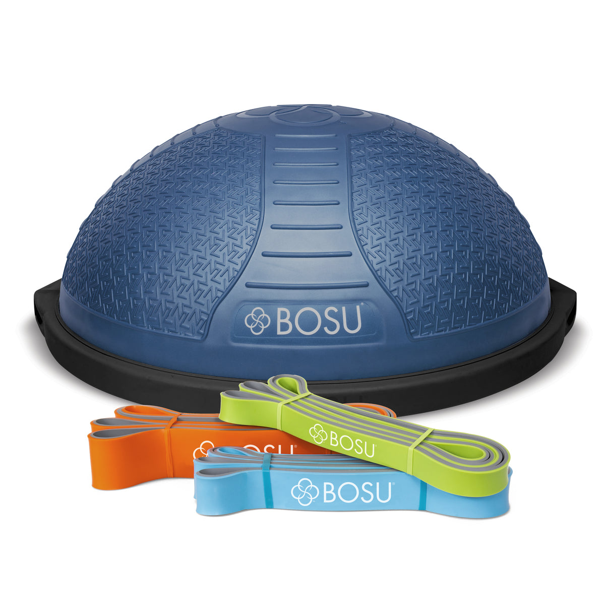 BOSU® NexGen™ Home Balance Trainer & Resistance Band Set (3 pack) Bundle
